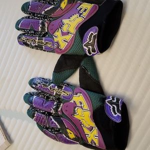 Vintage Fox Riding Gloves